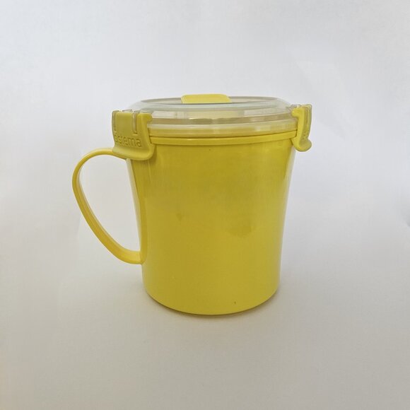 Sistema Soup To Go Style #1107 Medium Soup Mug 646 ml - Yellow NWT - Picture 5 of 13